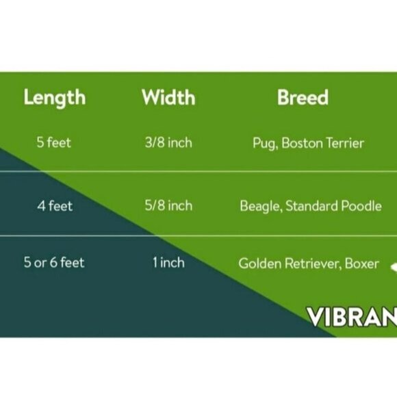 Vibrant Life Comfort Dog Leash,‎ Neon Green, Medium - Picture 6 of 9